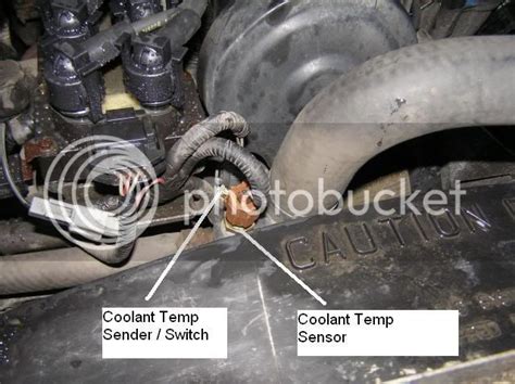 2000 ford ranger pickup 3.0 coolant temp sensor metal housing|2011 Ford Ranger thermostat housing.